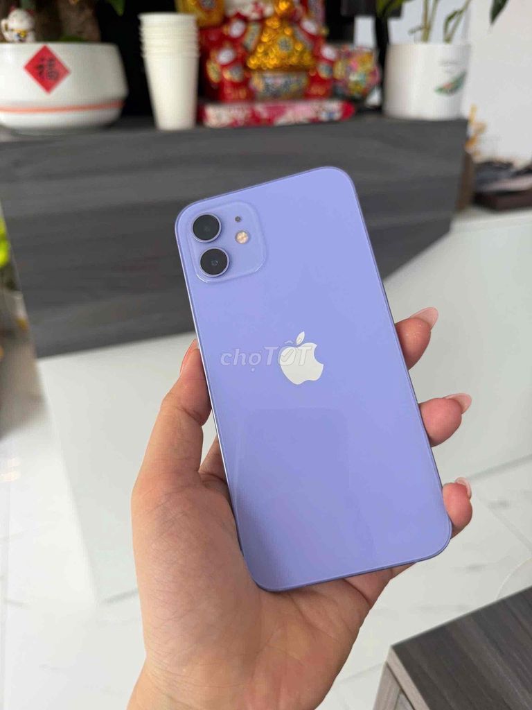 Apple iPhone 12 64GB Tím 83%. Mua bán Điện thoại tại Quận Thanh Khê Đà Nẵng được đăng bởi Trang Apple hình 1