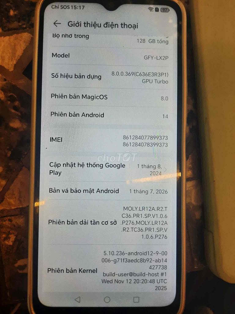 Honor X5b Plus 128GB Xanh. Mua bán Điện thoại tại Quận 12 Tp Hồ Chí Minh được đăng bởi nguyễn an hình 1