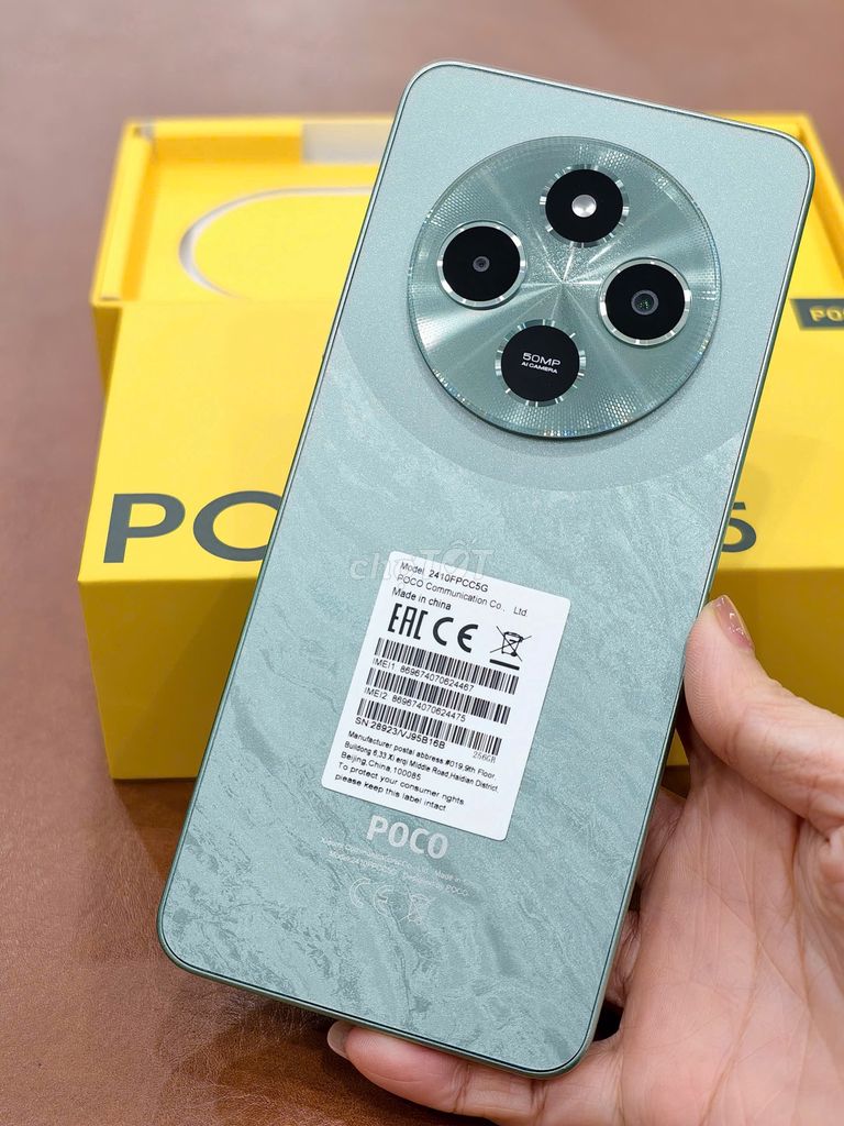 Poco C75 bản quốc tế 8-256gb Xanh  99%, lỗi cam. Mua bán Điện thoại tại Quận Đống Đa Hà Nội được đăng bởi Hn Store hình 1