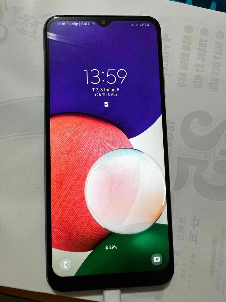 Samsung Galaxy A22 5G 6GB/128GB Xanh Lá. Mua bán Điện thoại tại Huyện Trảng Bàng Tây Ninh được đăng bởi PCCC Thuận Phát hình 1