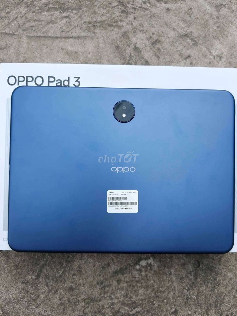 Oppo Pad 3 Demen 8350 11.6 inch 8GB/128GB. Mua bán Máy tính bảng tại Quận Bình Tân Tp Hồ Chí Minh được đăng bởi Phạm Vôn hình 1