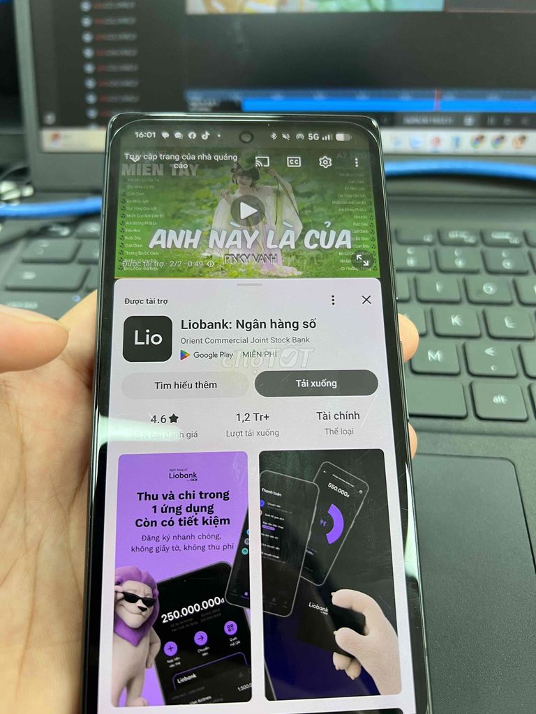 Google Pixel 7a Đen Đã sử dụng. Mua bán Điện thoại tại Thị xã Bến Cát Bình Dương được đăng bởi Duyên Tiền hình 1