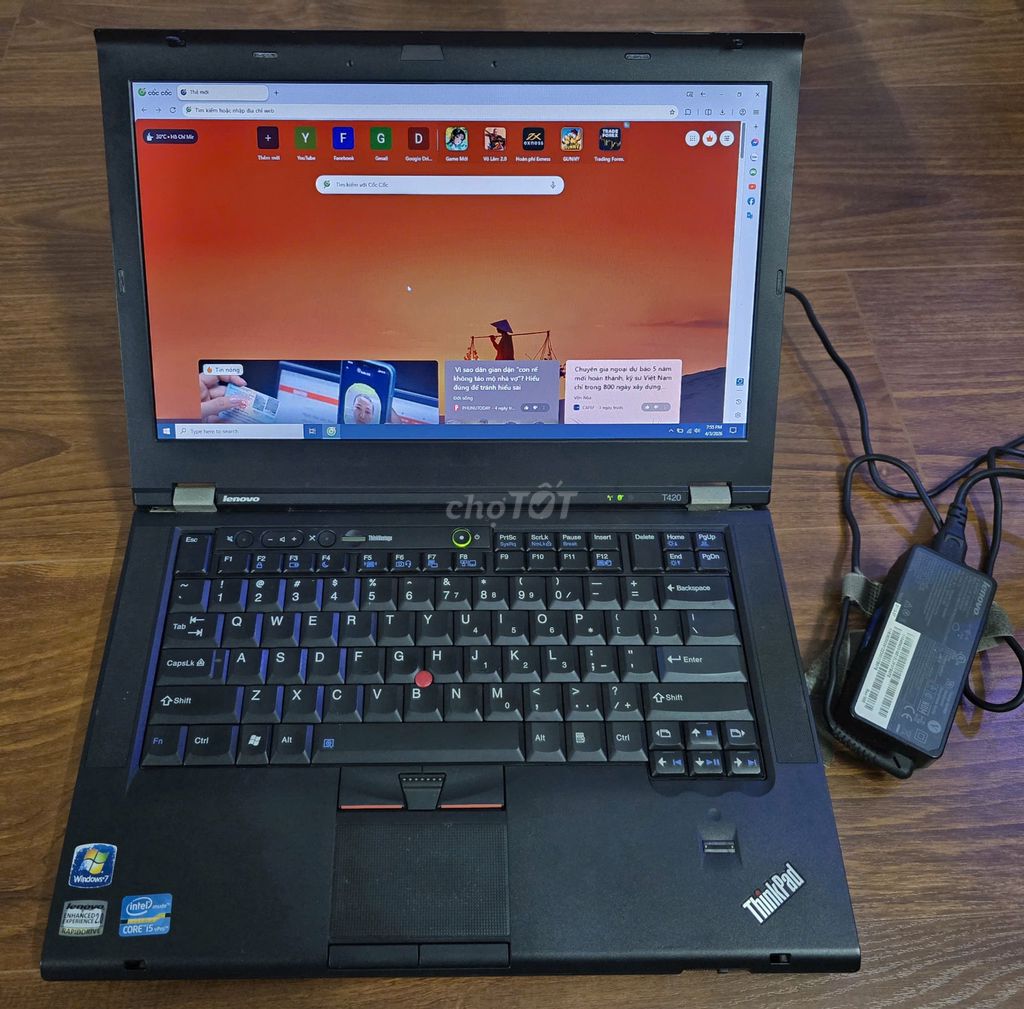 Lenovo Thinkpad T420 i5-2540M 14 inch. Mua bán Laptop tại Huyện Nhà Bè Tp Hồ Chí Minh được đăng bởi Nguyễn Quân hình 1