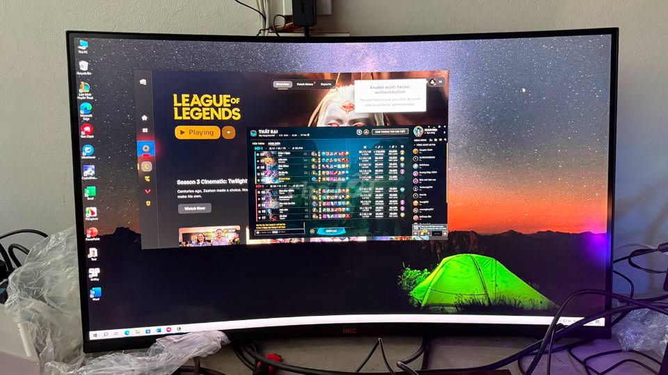 Màn hình cong HKC CG322M 32 inch 165hz đã sử dụng. Mua bán Phụ kiện (Màn hình, Chuột...) tại Huyện Đan Phượng Hà Nội được đăng bởi Chung Tiến hình 1
