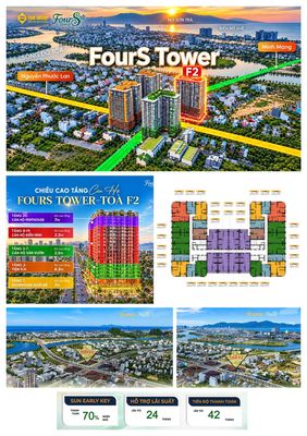 Căn hộ 60 m² · 2 PN · FourS Tower