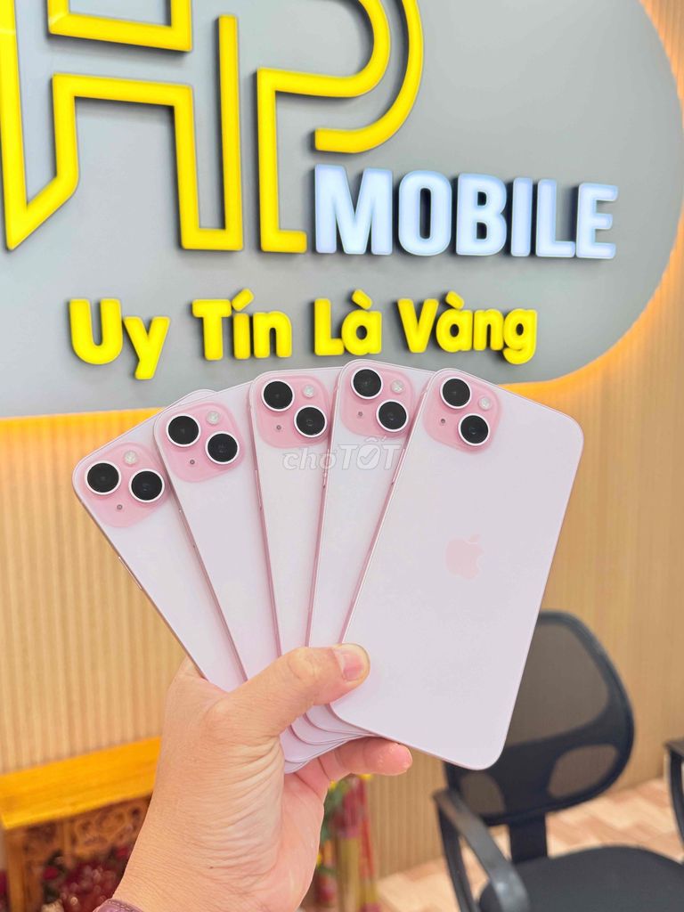 Apple iPhone 15 Plus 128GB Hồng 99%. Mua bán Điện thoại tại Thành phố Đồng Xoài Bình Phước được đăng bởi Hoàng  Minh Phụng hình 1