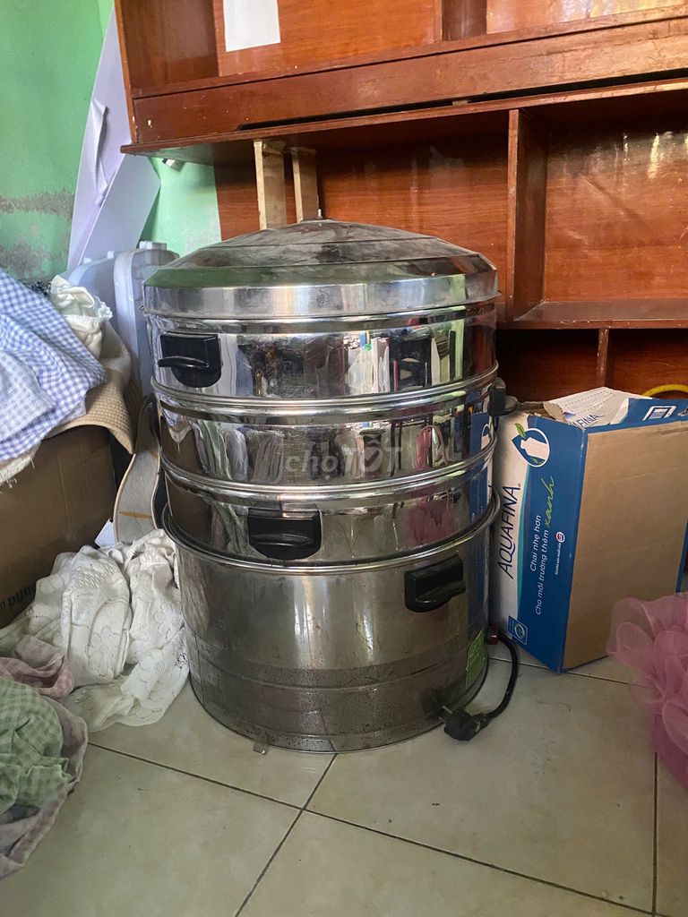 Nồi hấp điện 3 tầng 50cm. Mua bán Bếp, lò, đồ điện nhà bếp tại Quận Sơn Trà Đà Nẵng được đăng bởi Phát hình 1