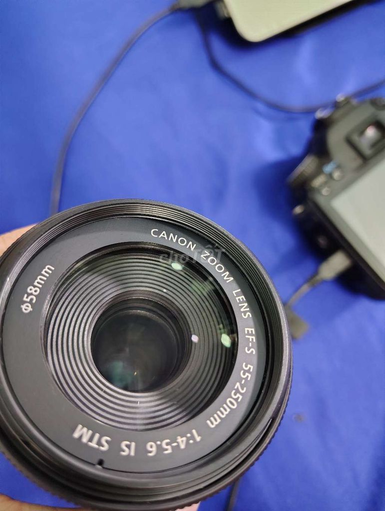 Ống kính Canon EF-S 55-250mm f/4-5.6 IS STM. Mua bán Máy ảnh, Máy quay tại Thành phố Phan Thiết Bình Thuận được đăng bởi Trần Bảo Tài hình 1
