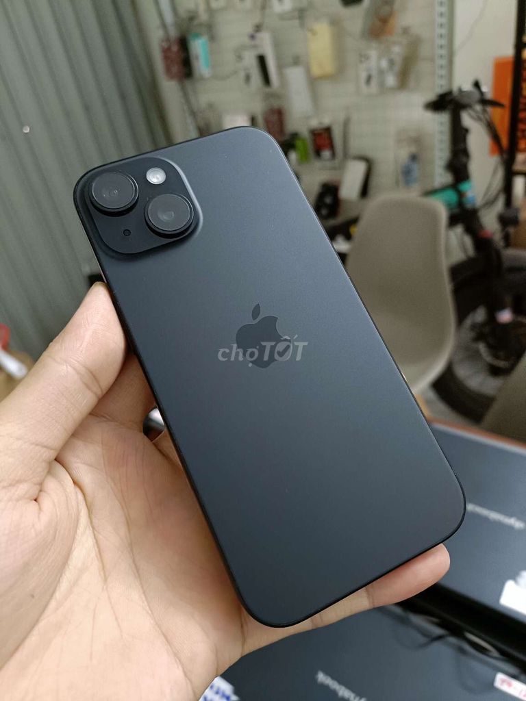  iPhone 15 128GB Đen Lock Verizon chưa cnc, sạc 8l. Mua bán Điện thoại tại Quận Thanh Khê Đà Nẵng được đăng bởi TT PHONE hình 1