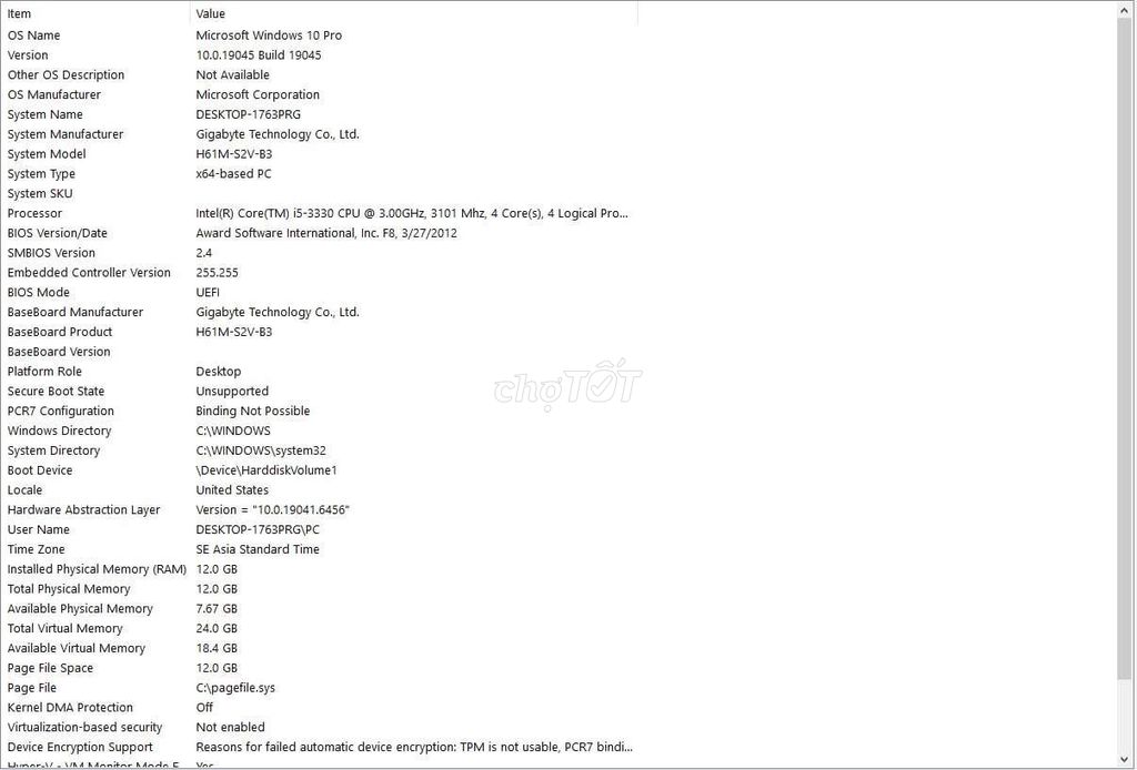 Sang Nhượng PC Văn Phòng. Mua bán Máy tính để bàn tại Huyện Định Quán Đồng Nai được đăng bởi Dat Nguyen hình 1