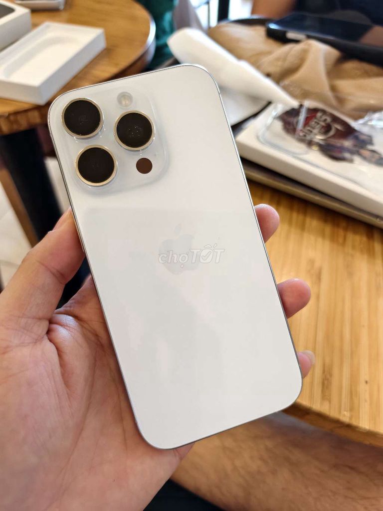 Apple iPhone 16 Pro 128GB Trắng 99%. Mua bán Điện thoại tại Quận Lê Chân Hải Phòng được đăng bởi 444 Tô Hiệu OK Mobile HP hình 1
