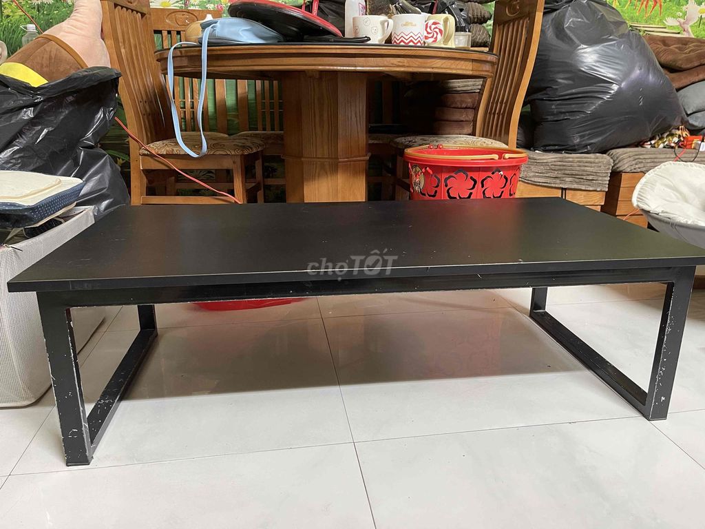 Bàn Sắt Đen 1m2x0,6m. Mua bán Bàn ghế tại Thành phố Thủ Đức Tp Hồ Chí Minh được đăng bởi xuan anh hình 1