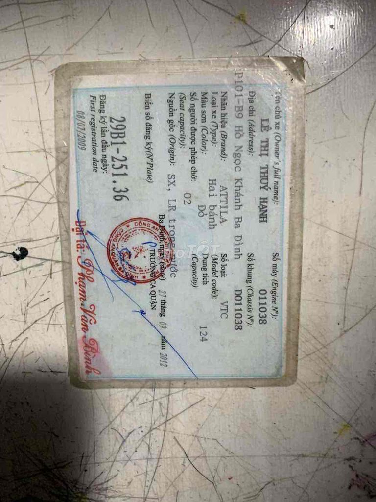 Nhà mình thừa xe nên pass cho ai cần. Mua bán Xe máy tại Quận Thanh Xuân Hà Nội được đăng bởi Linh Nguyễn hình 3