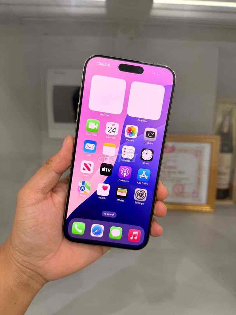 iPhone 15 Pro Max Lock. Mua bán Điện thoại tại Huyện Tây Sơn Bình Định được đăng bởi Zau0 hình 1
