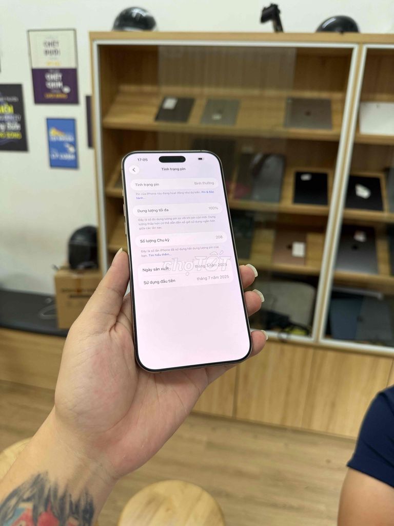 Apple iPhone 16 Pro Max 256GB Vàng Zin Áp Đẹp Keng. Mua bán Điện thoại tại Quận Đống Đa Hà Nội được đăng bởi Hà Nội Mobile Bao Duyệt Nợ Xấu hình 1