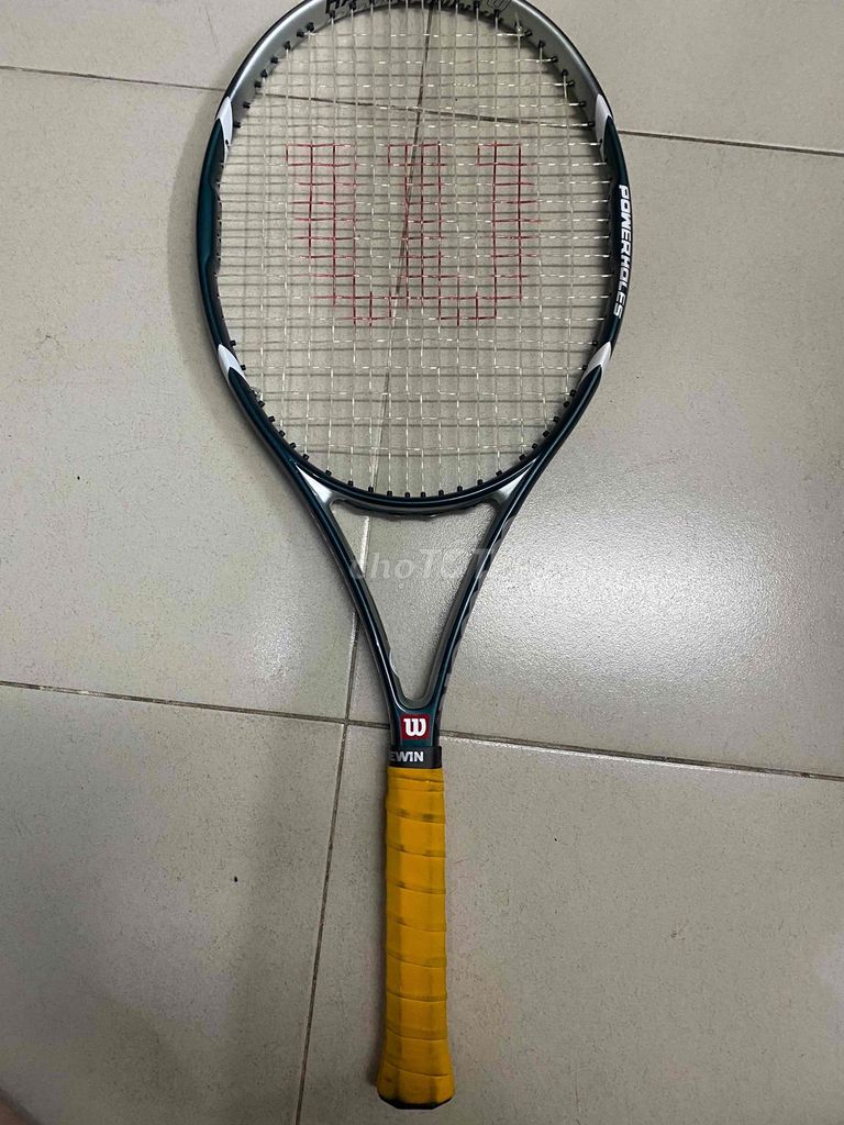 Vợt tennis Wilson Hammer 100 Xanh đen. Mua bán Đồ thể thao, Dã ngoại tại Quận Gò Vấp Tp Hồ Chí Minh được đăng bởi Sang hình 1