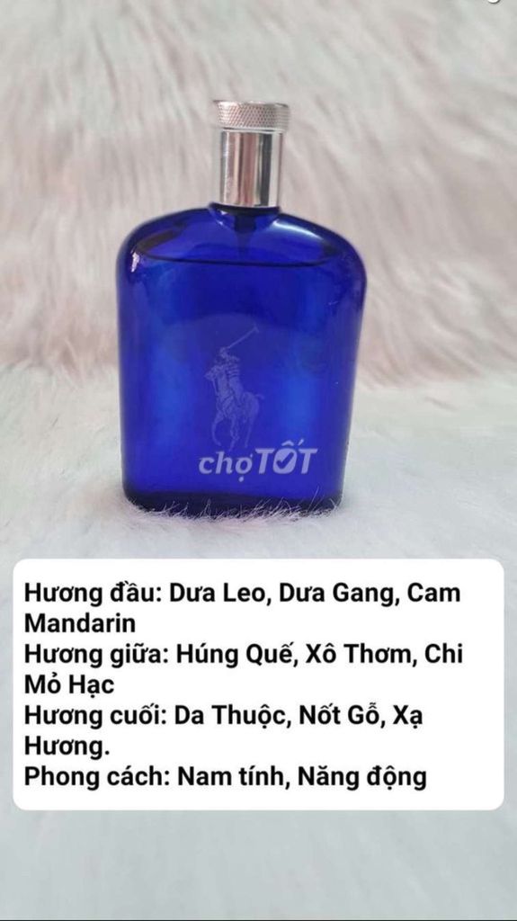 Ralph Lauren Polo Blue Nam ( chai khủng lồ)