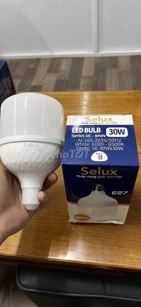 combo 5 LED SELUX Kim Cương 30W - Ánh sáng trắng