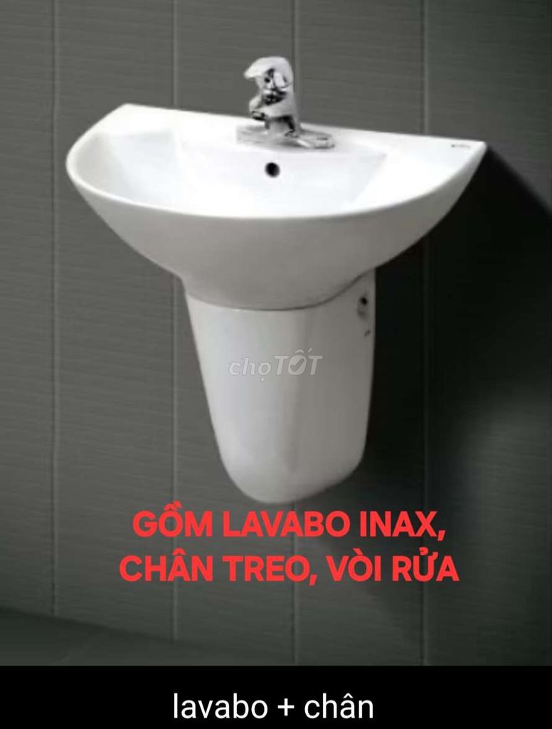 Thanh Lý Lavabo Inax , chậu rửa inox 304 300k