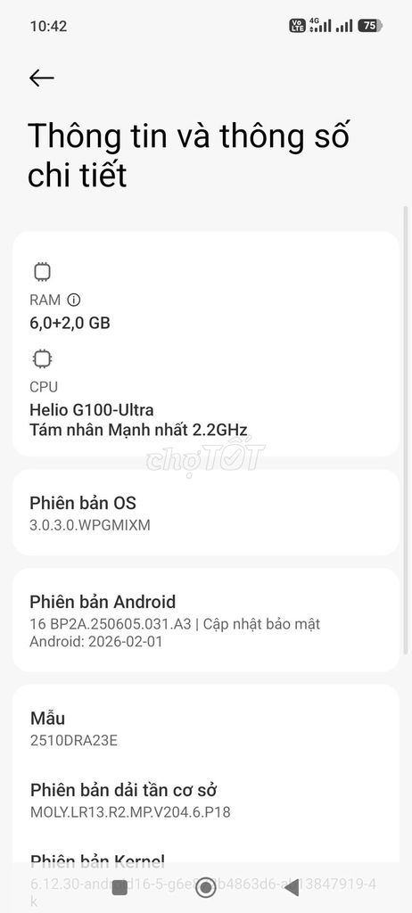 Xiaomi Redmi Note 15 128GB. Mua bán Điện thoại tại Thị xã Bến Cát Bình Dương được đăng bởi Tèo Em hình 1