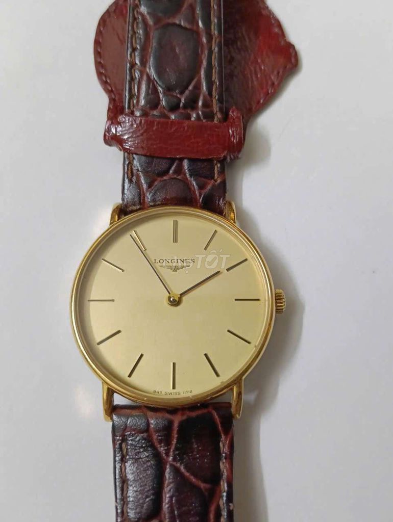 Đồng hồ Longines dây da vỏ kim loại. Mua bán Đồng hồ tại Quận Long Biên Hà Nội được đăng bởi Nguyenthuat hình 1