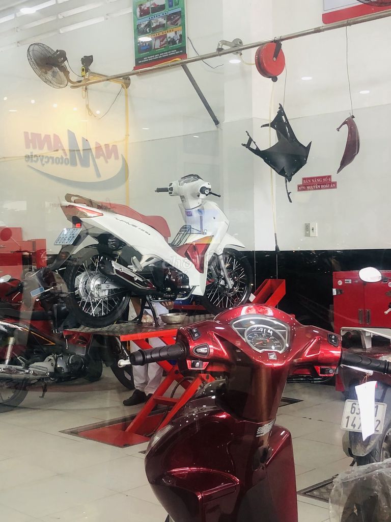 Honda Future 125 2020 Trắng Đỏ. Mua bán Xe máy tại Huyện Cai Lậy Tiền Giang được đăng bởi giang Tran hình 2