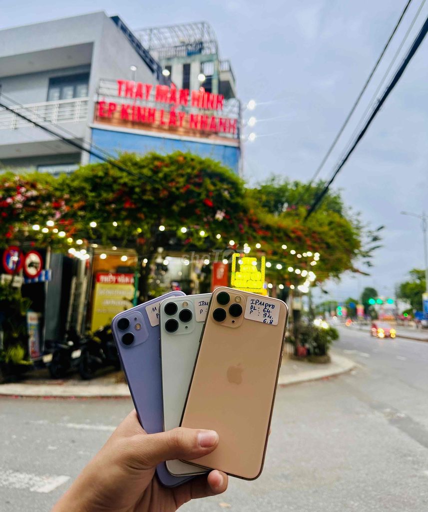 Iphone 11pro- 12promax đủ màu sắc