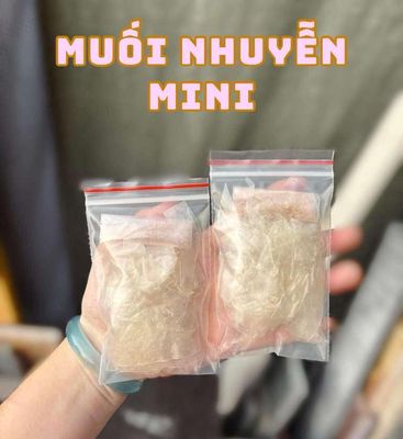 Bánh tráng muối nhuyễn mini set 10 bịch. Mua bán Đồ ăn, thực phẩm và các loại khác tại Huyện Bình Chánh Tp Hồ Chí Minh được đăng bởi Liên Nguyễn