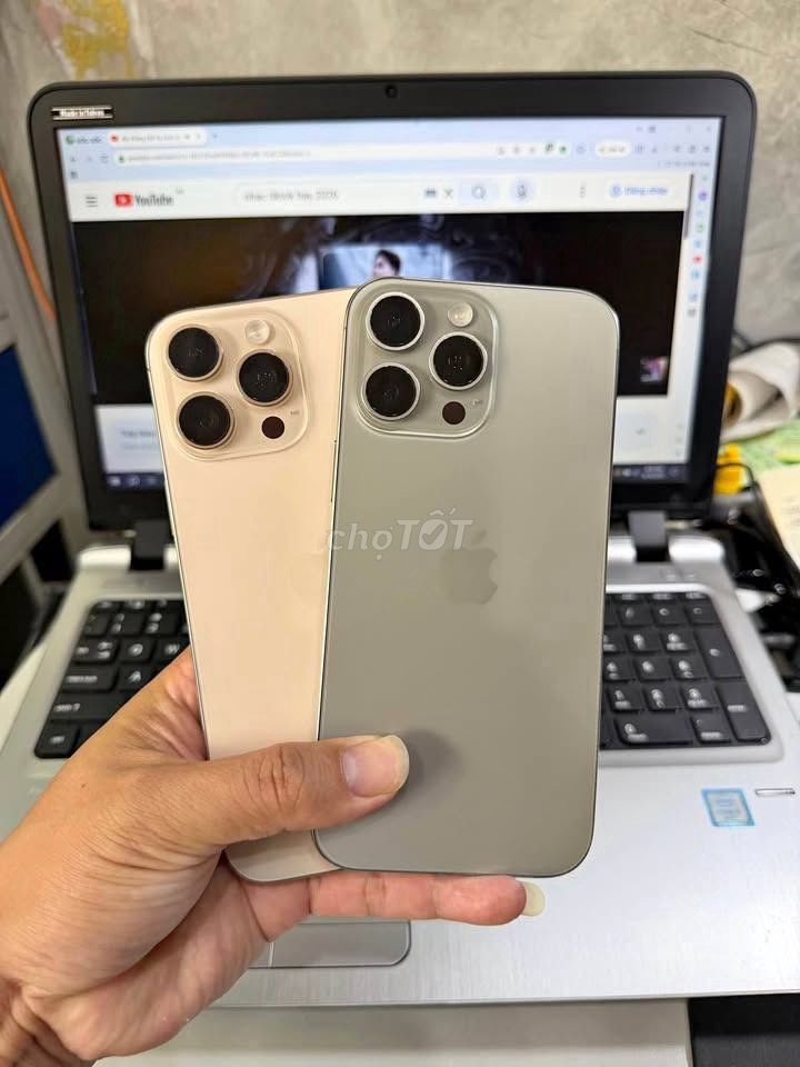 iPhone 16 Pro Max 256GB Vàng, Xám Thay màn OLED. Mua bán Điện thoại tại Quận Thanh Xuân Hà Nội được đăng bởi Hội Đồ Điện Tử hình 1