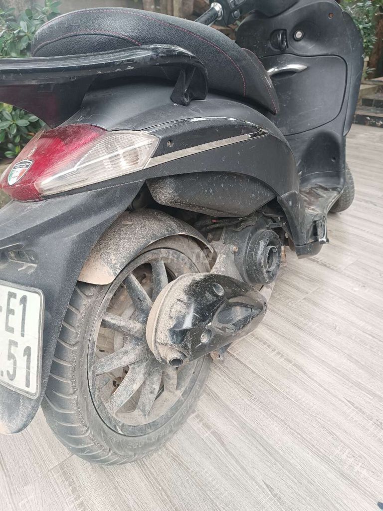 Piaggio Liberty màu Đen. Mua bán Xe máy tại Huyện Nông Cống Thanh Hóa được đăng bởi Meo Du Mục hình 2
