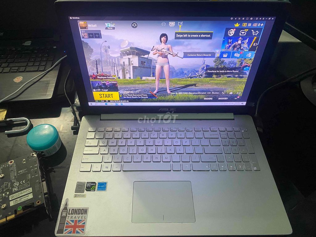 Cần bán laptop asus i7 chiến game