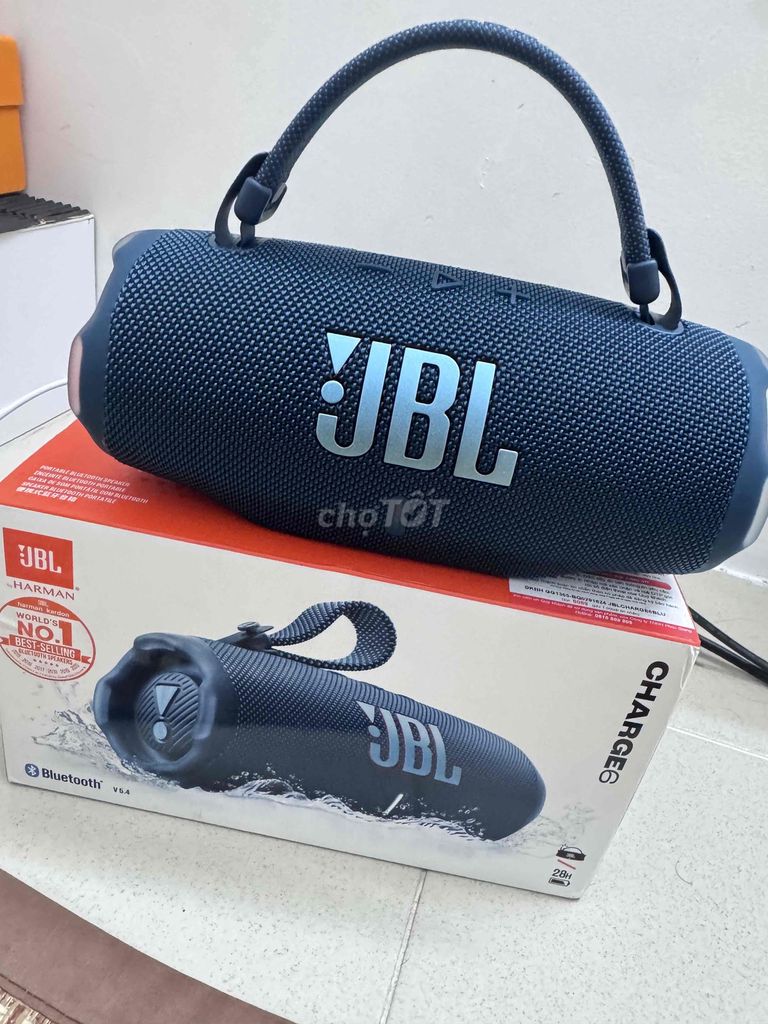Loa Bluetooth JBL Charge 6 Xanh đậm Mới. Mua bán Tivi, Âm thanh tại Quận 10 Tp Hồ Chí Minh được đăng bởi Tuấn hình 1