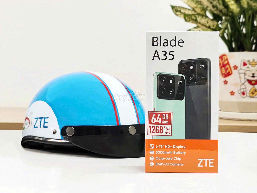 MỚI 100% ZTE Blade A35 4/64GB Nguyên Seal BH 12Th