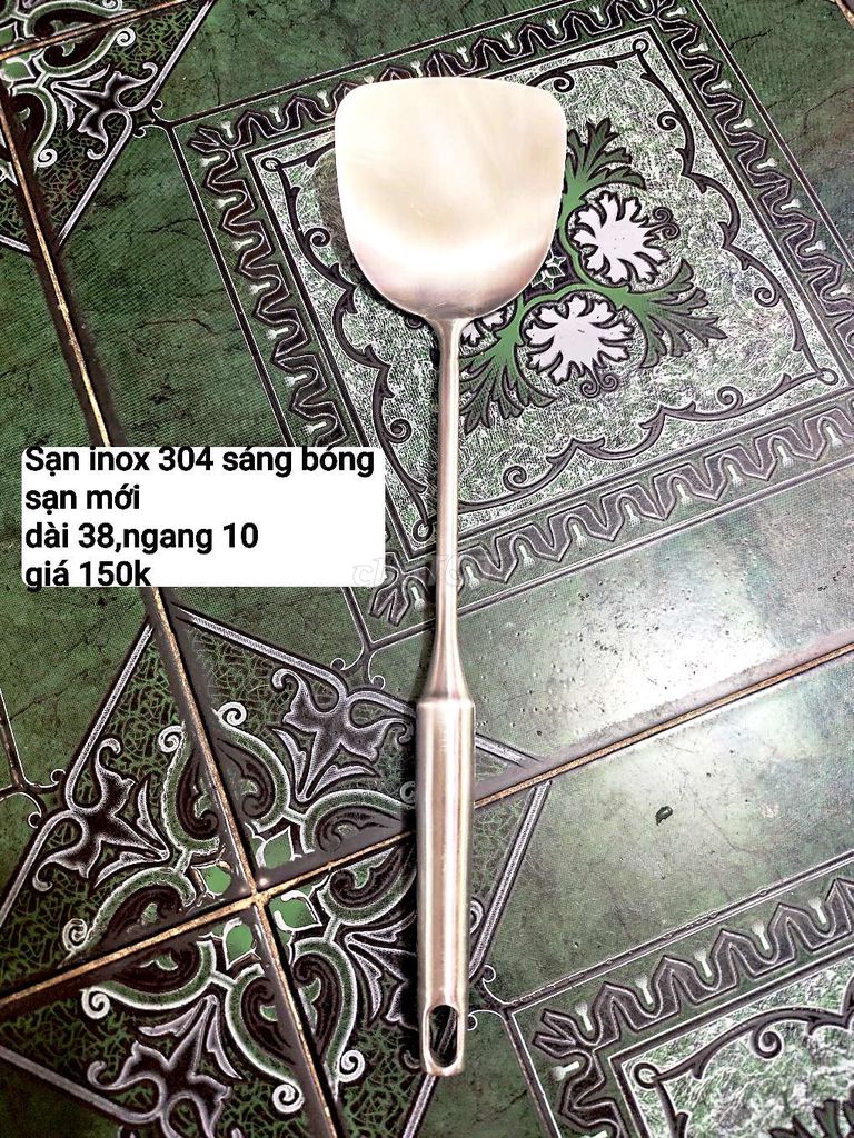 Xẻng lật Inox 304 Bạc 38cm. Mua bán Dụng cụ nhà bếp tại Thành phố Thuận An Bình Dương được đăng bởi Trần Tuyết Hạnh hình 1