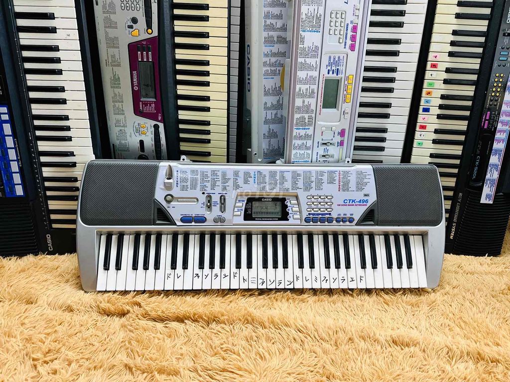 đàn organ casio CTK-496 hàng zin 100%