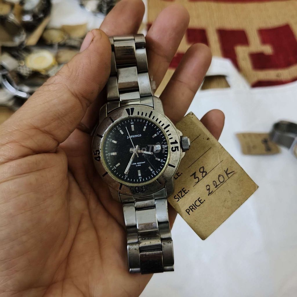 Đồng hồ đeo tay Fossil Nữ Đen Kim loại. Mua bán Đồng hồ tại Huyện Châu Thành Sóc Trăng được đăng bởi NHAKINHDOANH hình 1