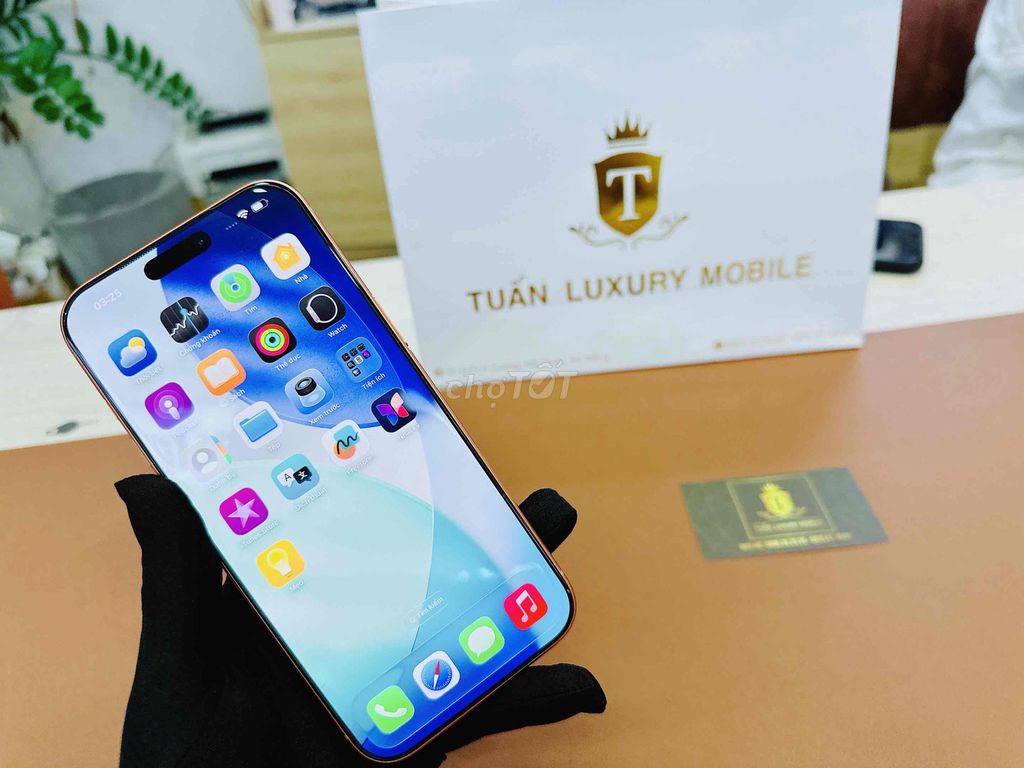 iPhone 17 Pro Max 512G Cam Việt Nam likenew. Mua bán Điện thoại tại Quận Hải Châu Đà Nẵng được đăng bởi Hoàng Anh Tuấn hình 1