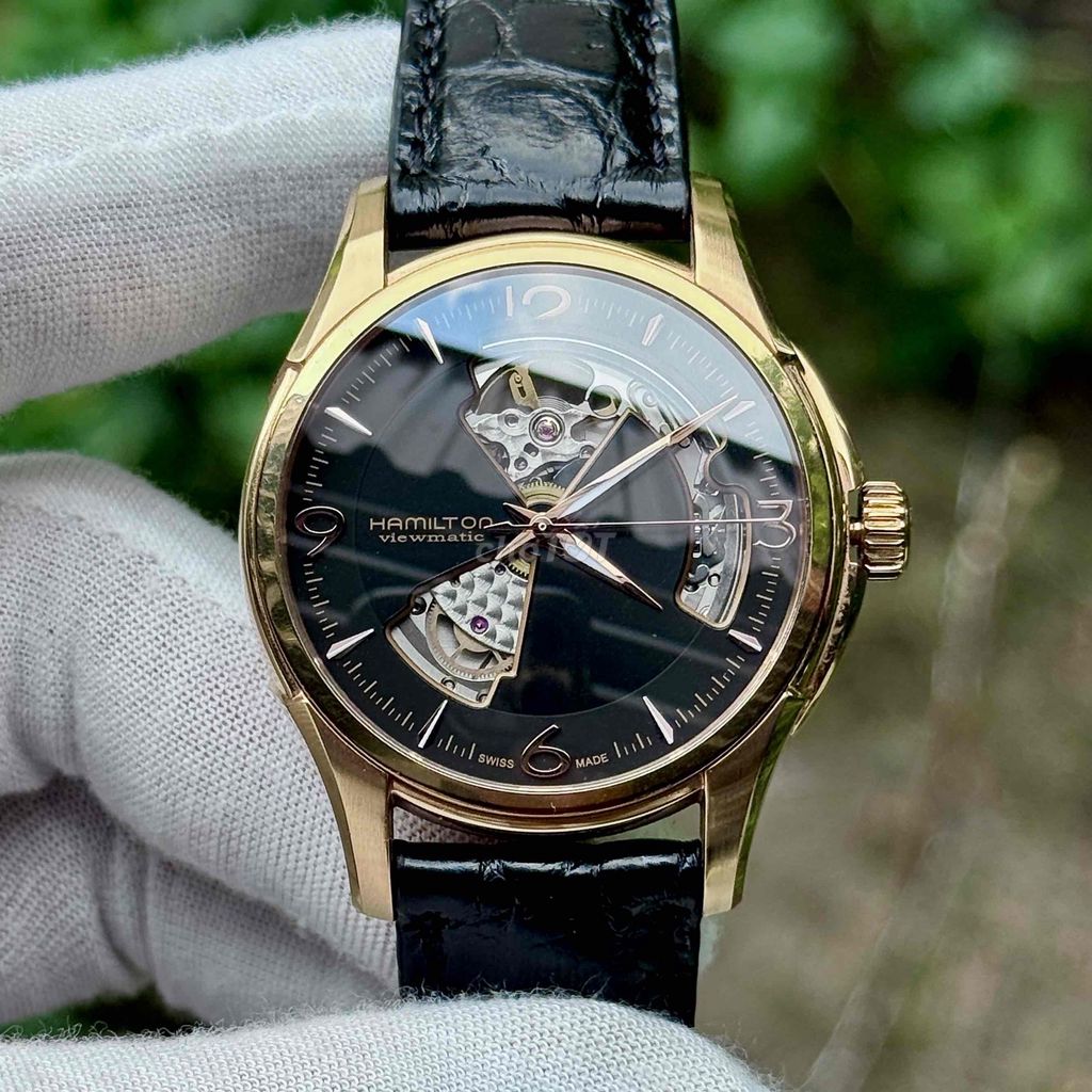 Đồng hồ Hamilton Jazzmaster H32575735 Nam Đen. Mua bán Đồng hồ tại Thành phố Hải Dương Hải Dương được đăng bởi Hảo watch Chính Hãng hình 1