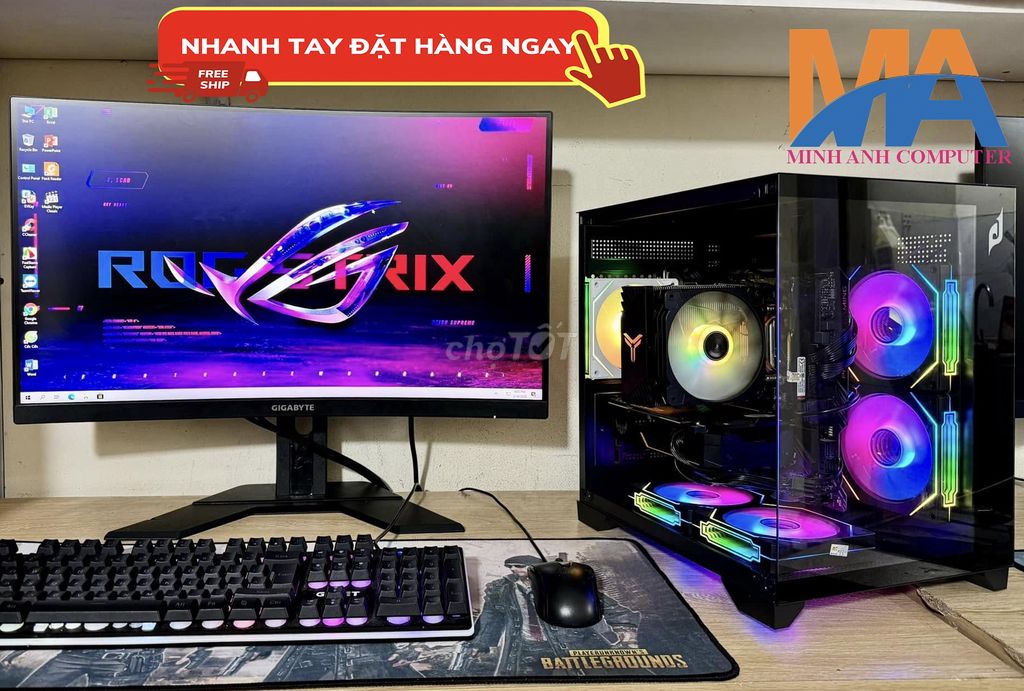 Sale bộ PC i7 cấu hình cao, giá rẻ chiến game mượt. Mua bán Máy tính để bàn tại Quận Đống Đa Hà Nội được đăng bởi Nguyễn Ngọc Khánh hình 1