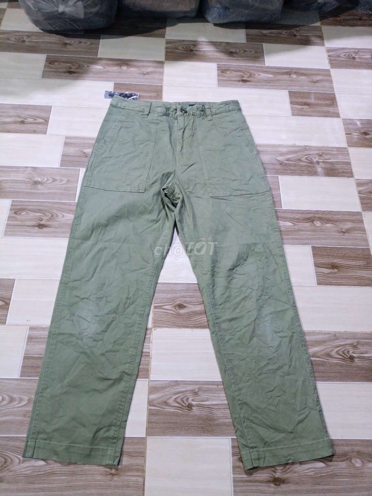 Eo 76 rêu xám rất độc ,túi vuông nắp túi vintages. Mua bán Quần áo tại Quận Bình Thạnh Tp Hồ Chí Minh được đăng bởi Lê Úy Tá hình 1