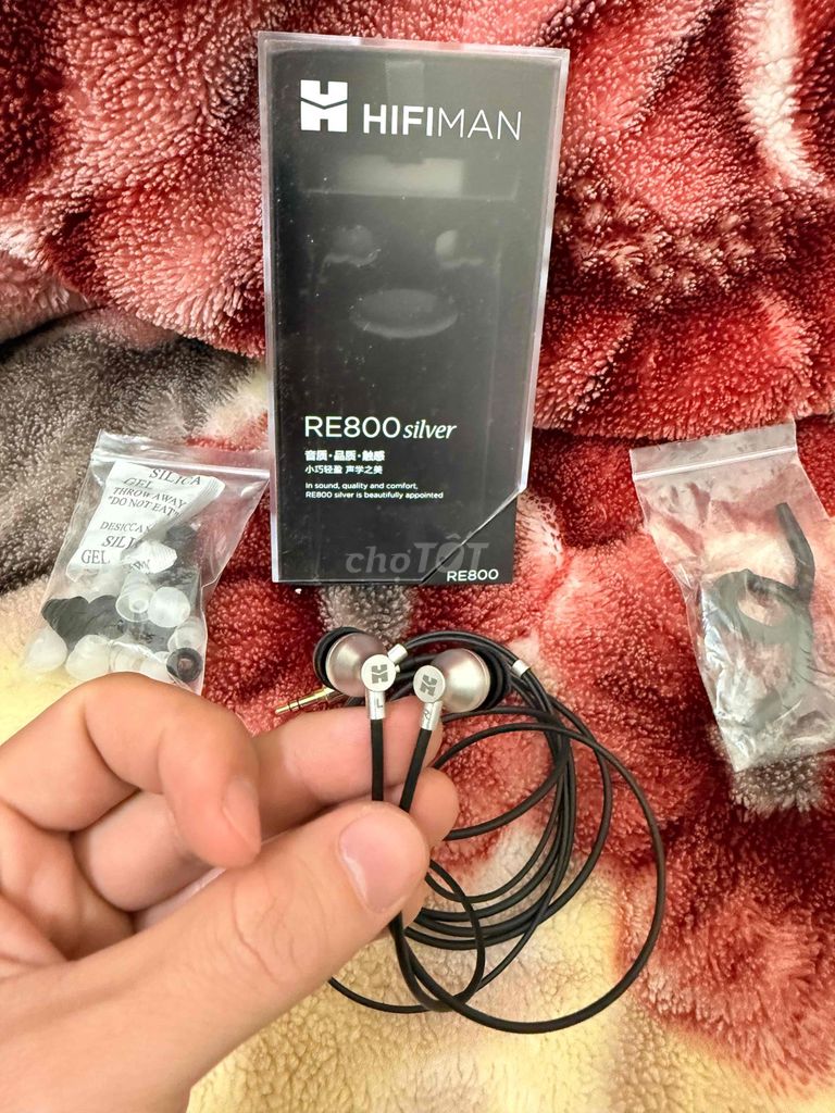 Tai nghe Hifiman RE800 silver Bạc. Mua bán Tivi, Âm thanh tại undefined Bắc Ninh được đăng bởi Khương Mạnh Quý hình 1