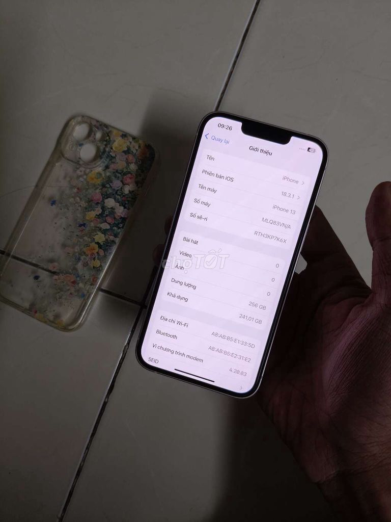 Iphone 13 VN 256Gb Hàng Vip