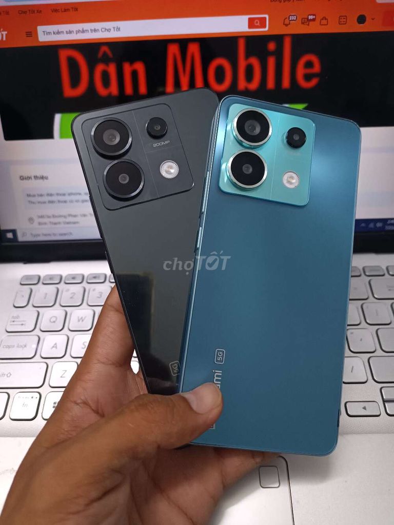 XIAOMI REDMI NOTE 13 PRO 5G 8/256GB SNAP 7S GEN 2. Mua bán Điện thoại tại Quận Bình Thạnh Tp Hồ Chí Minh được đăng bởi Dân Mobile hình 1