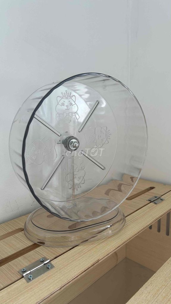 Wheel 24cm kèm đế. Mua bán Phụ kiện, Thức ăn, Dịch vụ tại Quận 11 Tp Hồ Chí Minh được đăng bởi Văn Khoa hình 1