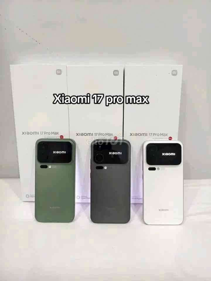 Xiaomi 17 Pro Max 512GB FullBox 99 Đủ Màu. Mua bán Điện thoại tại Quận 3 Tp Hồ Chí Minh được đăng bởi Hạnh Tech hình 1