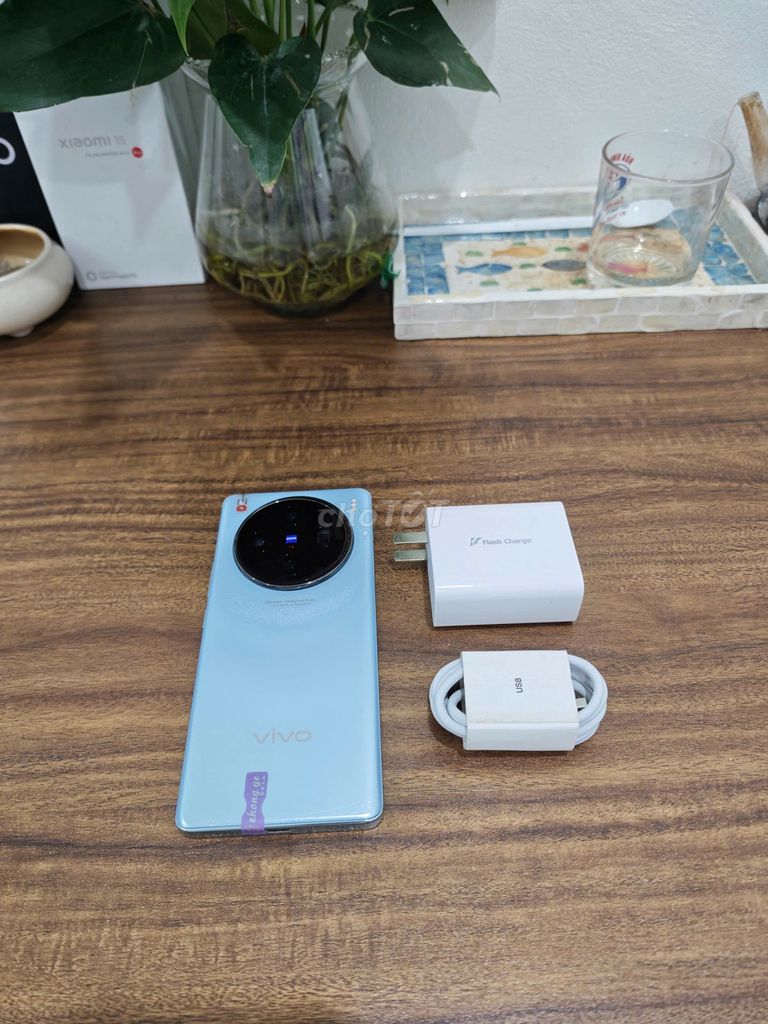 Vivo X100 5G Xanh 16/512 sạc 80w có ship COD. Mua bán Điện thoại tại Quận Hoàng Mai Hà Nội được đăng bởi Trần Ngọc Hiếu hình 1