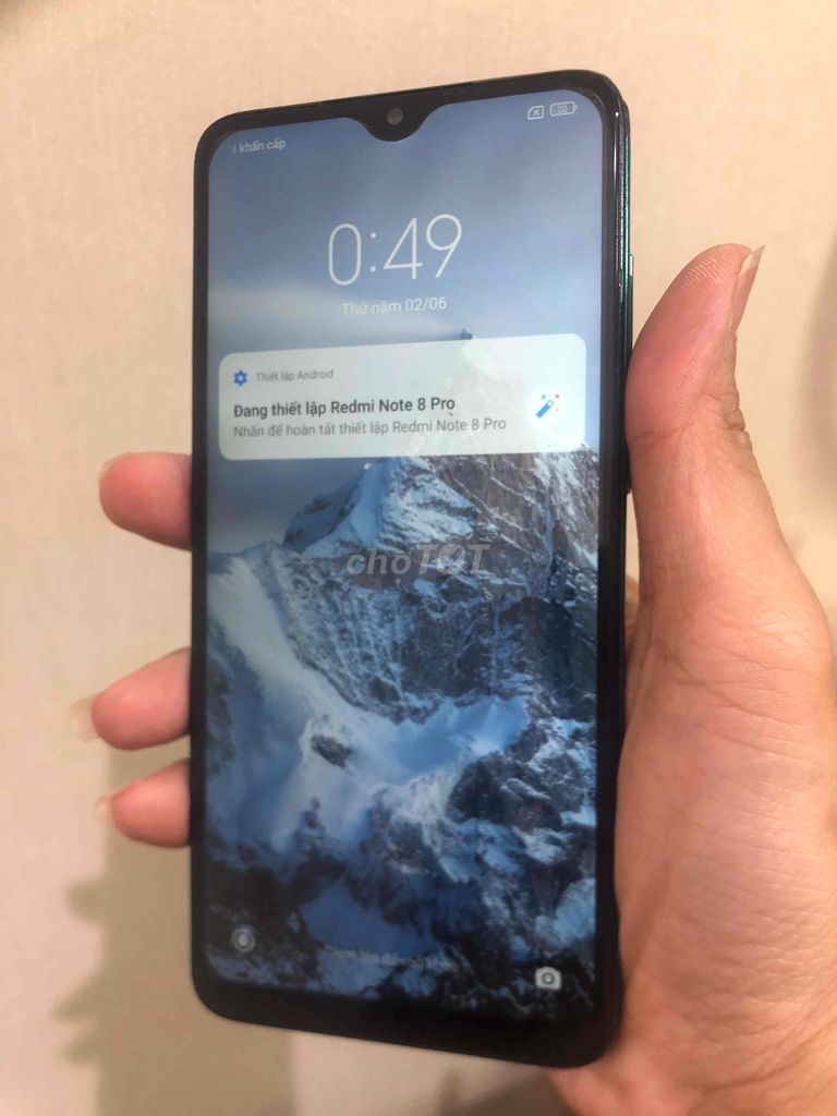Xiaomi Redmi Note 8 Pro 64GB Xanh. Mua bán Điện thoại tại Quận Đống Đa Hà Nội được đăng bởi Shop điện thoại cũ ISV hình 1