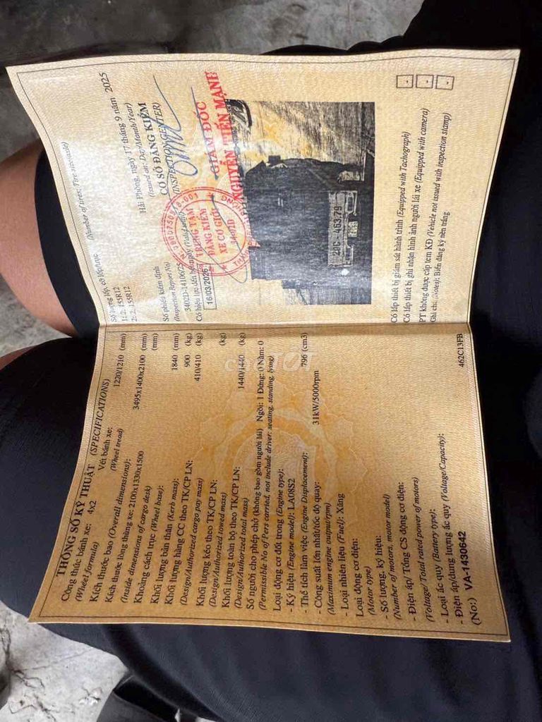 Daewoo 450kg đời 2008 nhập khẩu. Mua bán Xe tải, xe ben tại Huyện An Lão Hải Phòng được đăng bởi Nguyễn Công Thành hình 12