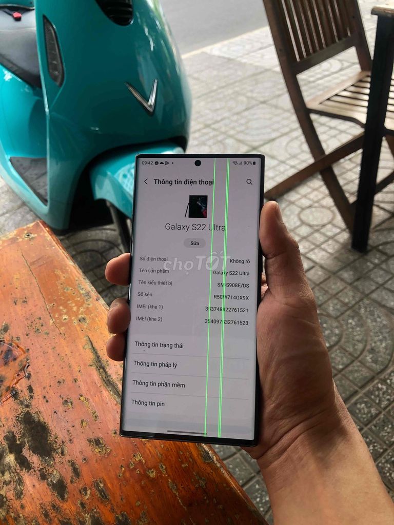 Samsung S22 Ultra sọc giao lưu. Mua bán Điện thoại tại Thành phố Vũng Tàu Bà Rịa - Vũng Tàu được đăng bởi nguyễn hình 1