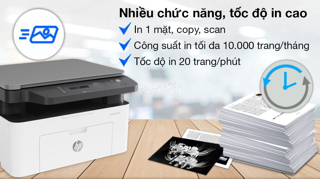 Máy in laser trắng đen đa chức năng HP 135A-4ZB82A